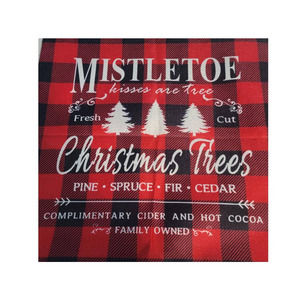 Set of Three Christmas Pillow Covers